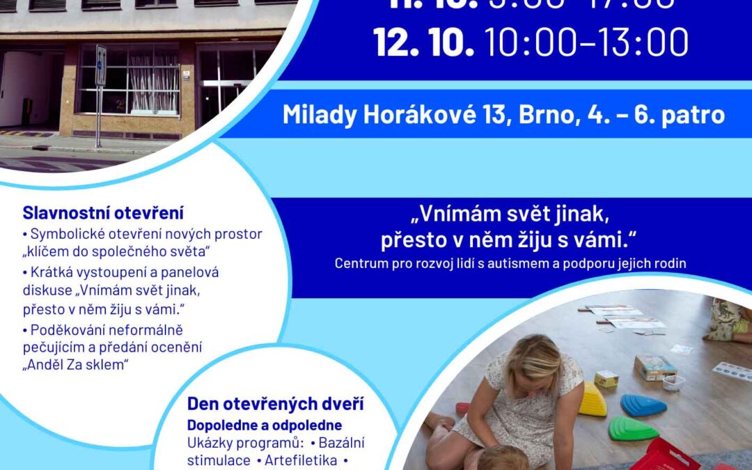 Slavnostní otevření nových prostor a Dny otevřených dveří