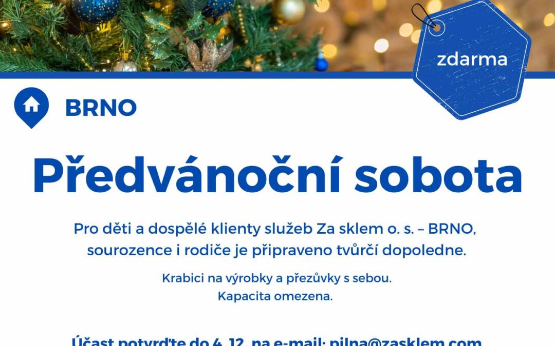 Předvánoční sobota