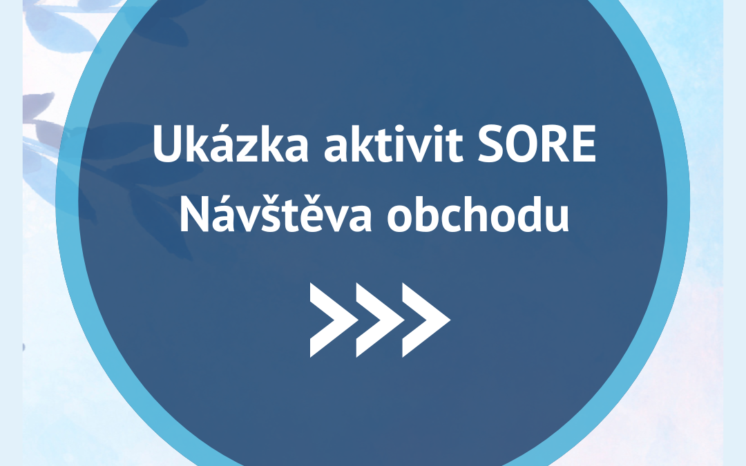 Ukázka aktivit SORE – Návštěva obchodu