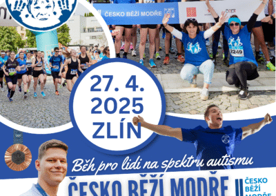 Poděkování Česko běží modře 2025