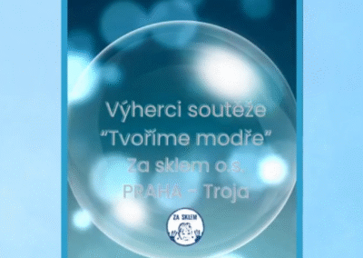 Výherci soutěže „Tvoříme modře“