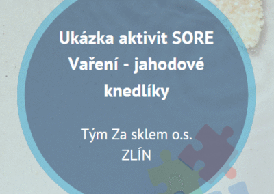 Ukázka aktivit SORE – vaření